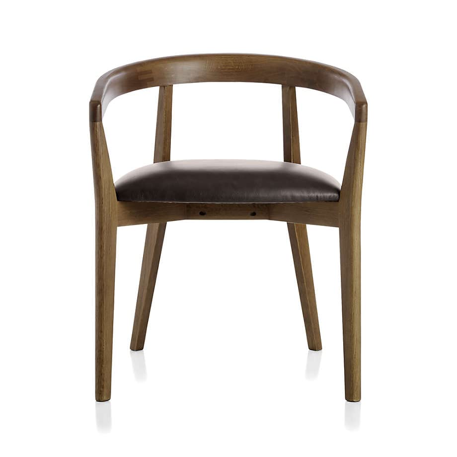 LSFH Unique Design Stone Round Back Dining Chair Accent Chair Armchair with Solid Sagwan Wooden Frame Single Sofa Chair for Small Apartments, Living Room or Bedroom (Set of 2 Chairs, Black)