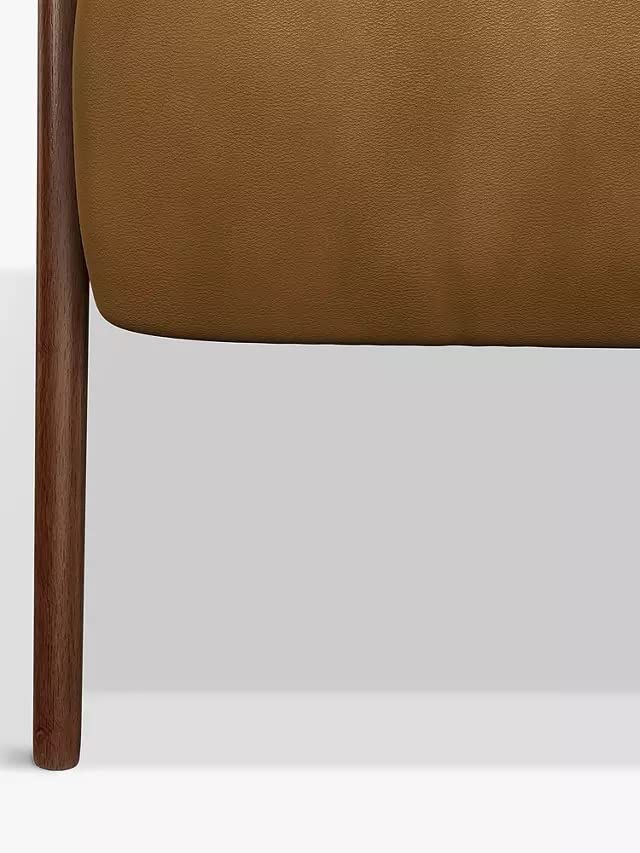 LSFH Unique Design True Innovations High Back Hendricks Leatherette Accent with Solid Sagwan Wooden Frame Single Sofa for Small Apartments, Living Room or Bedroom (Set of 2 Chairs, Tan)