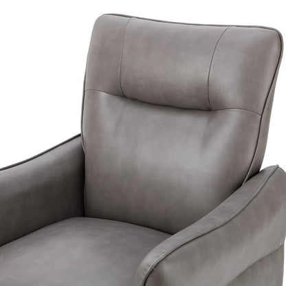 LSFH Unique Design True Innovations Amyle Accent Chair, Ottoman Armchair with Solid Sagwan Wooden Frame Single Sofa Chair for Small Apartments, Living Room or Bedroom (Set of 2 Chairs, Grey)