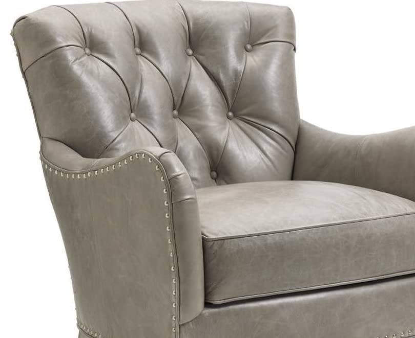 LSFH Unique Design True Innovations Oyster Button Tufted Accent Chair Armchair with Solid sagwan Wooden Legs Single Sofa Chair for Small Apartments, Living Room or Bedroom (Set of 2 Chairs, Beige)