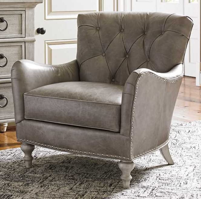 LSFH Unique Design True Innovations Oyster Button Tufted Accent Chair Armchair with Solid sagwan Wooden Legs Single Sofa Chair for Small Apartments, Living Room or Bedroom (Set of 2 Chairs, Beige)