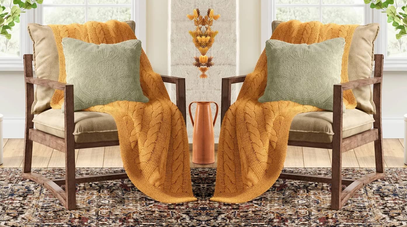 LSFH Unique Design Higginz Lounge Chair, Accent Chair Armchair with Solid Sagwan Wooden Frame Single Sofa Chair for Small Apartments, Living Room or Bedroom (Set of 2 Chairs, Beige)