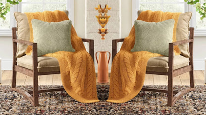 LSFH Unique Design Higginz Lounge Chair, Accent Chair Armchair with Solid Sagwan Wooden Frame Single Sofa Chair for Small Apartments, Living Room or Bedroom (Set of 2 Chairs, Beige)